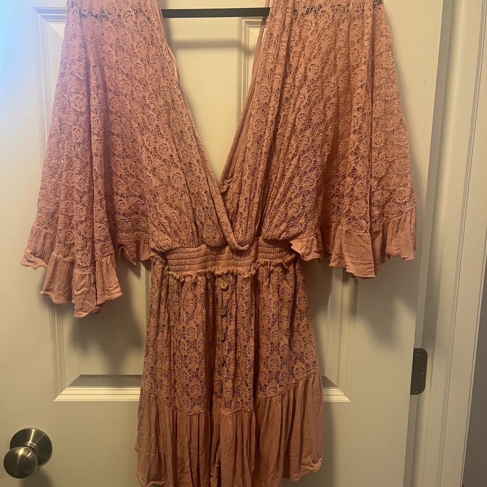 Bohemian Lace Romper/Skort